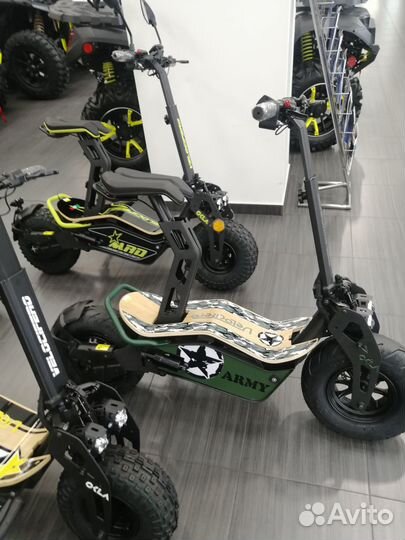 Электросамокат с сиденьем Velocifero