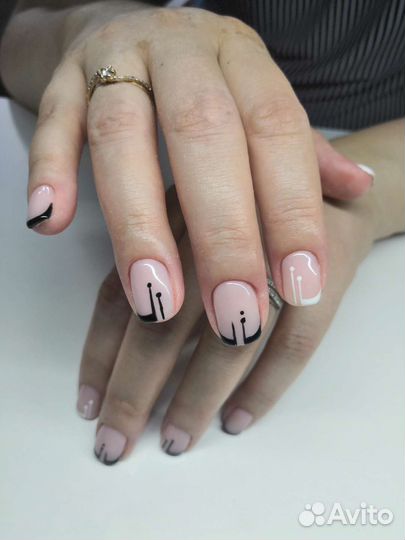 Маникюр гель лак