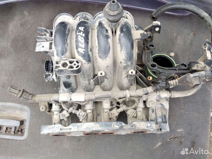 Впускной коллектор всборе fiat albea 2011г