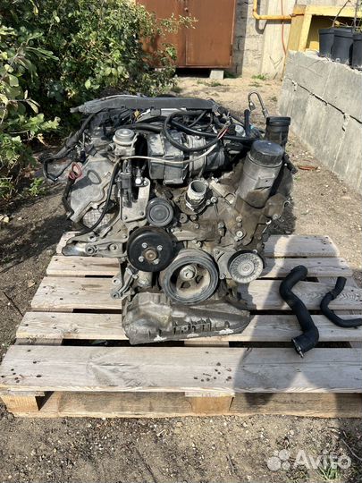 Двигатель на mercedes w211 3.2 112