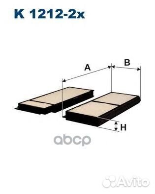 Фильтр салона K12122X Filtron