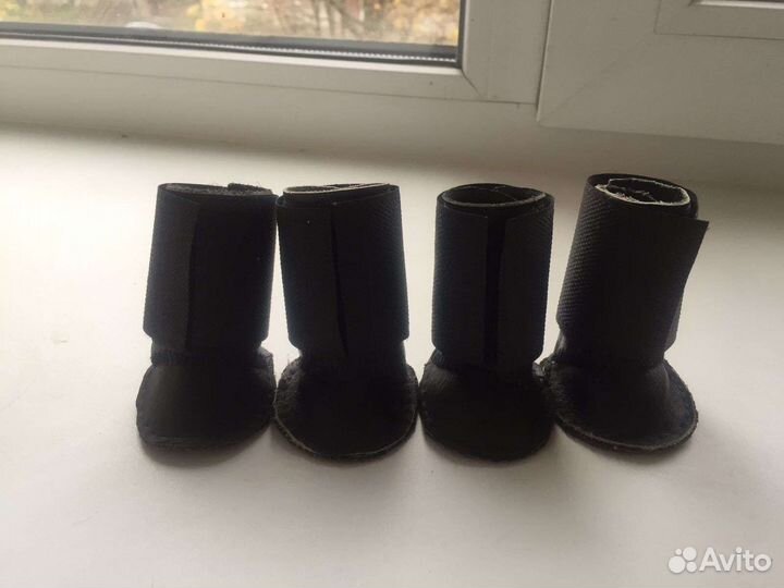 Кожаные ботиночки для животных