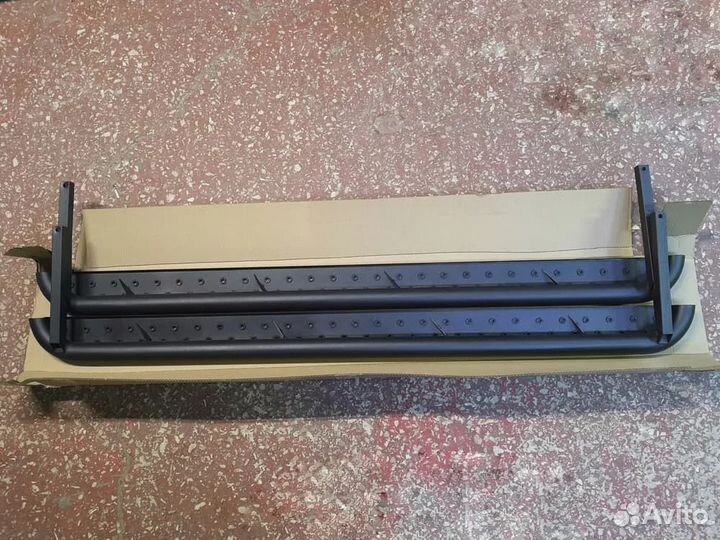 Пороги 2131 Нива с металлическим листом с резинкой