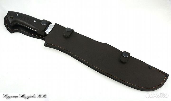 Нож Мачете № 4 дамаск венге