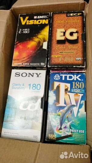 Видеокассеты для перезаписи, аудиозаписи и т.д