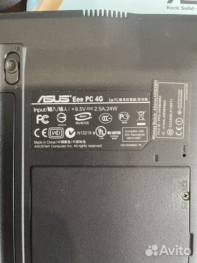 Ноутбук Asus Eee PC