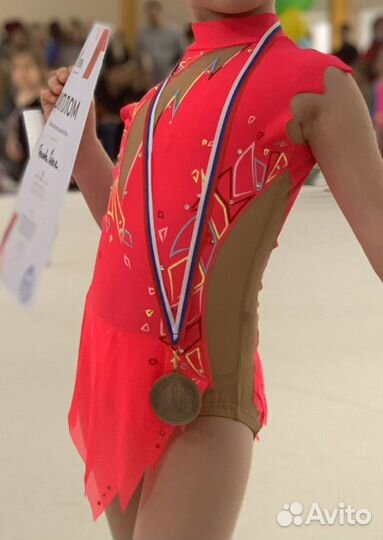 Купальник гимнастический р110-116