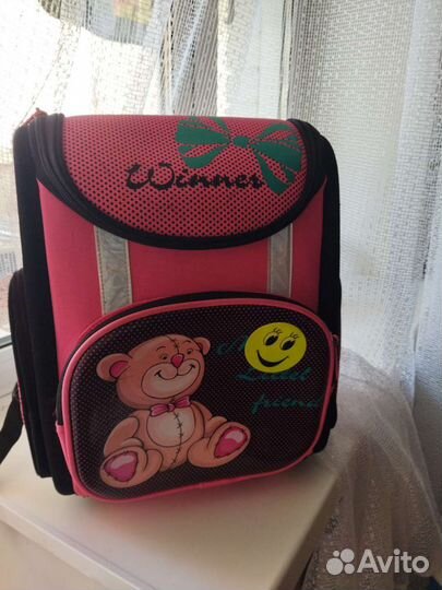 Рюкзак школьный для девочки бу