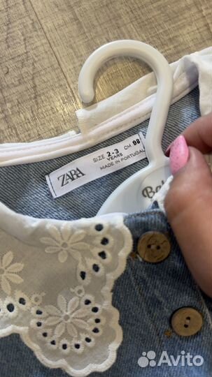 Платье для девочки zara 92