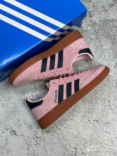 Кеды Adidas Spezial розовые арт:425