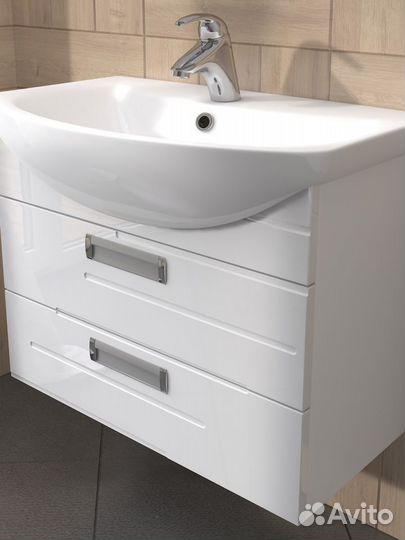 Тумба подвесная с раковиной