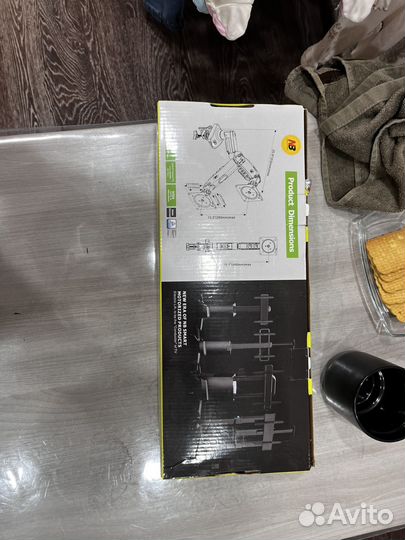 Кронштейн для монитора на стол f80