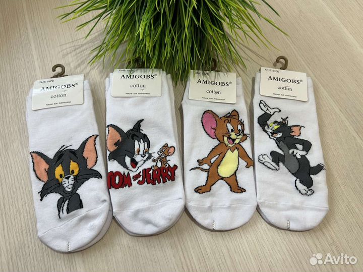 Носки женские детские Том и Джерри 9969296