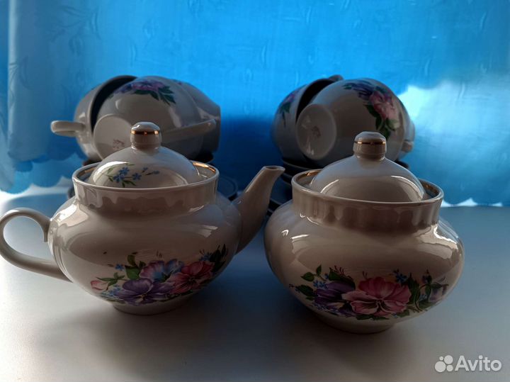 Чайный сервиз СССР новый