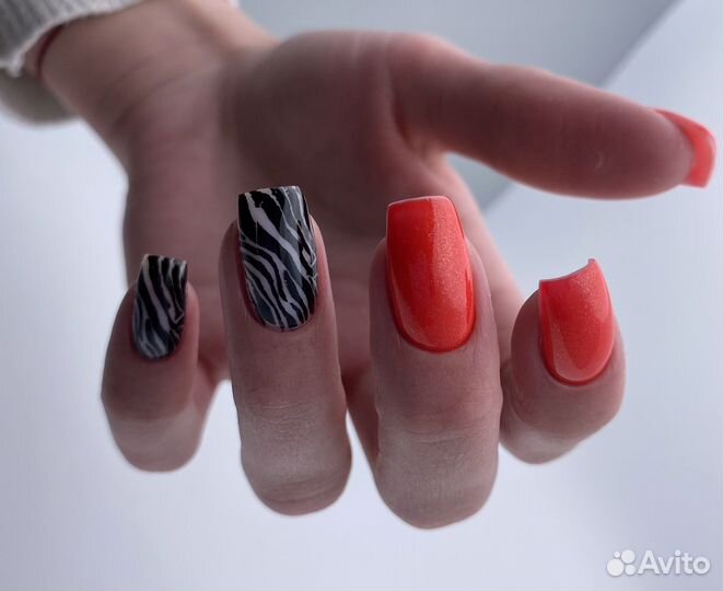 Маникюр покрытие гель лак