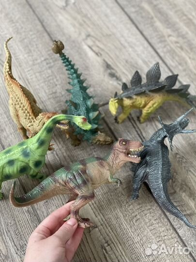 Динозавры большие (тобот робот+)