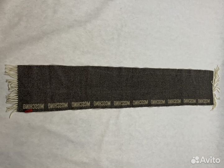 Шерстяной шарф Moschino