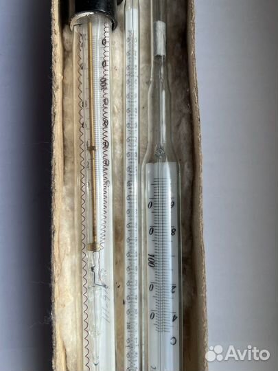 Термометр ртутный лабораторный СССР
