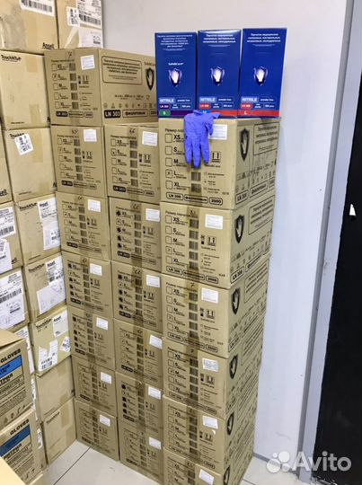 Нитриловые перчатки