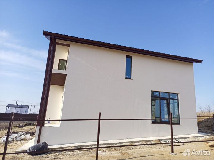 Дом из керамзитобетонных блоков 