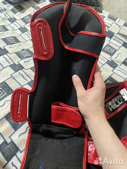 Защита голени и стопы для кикбоксинга