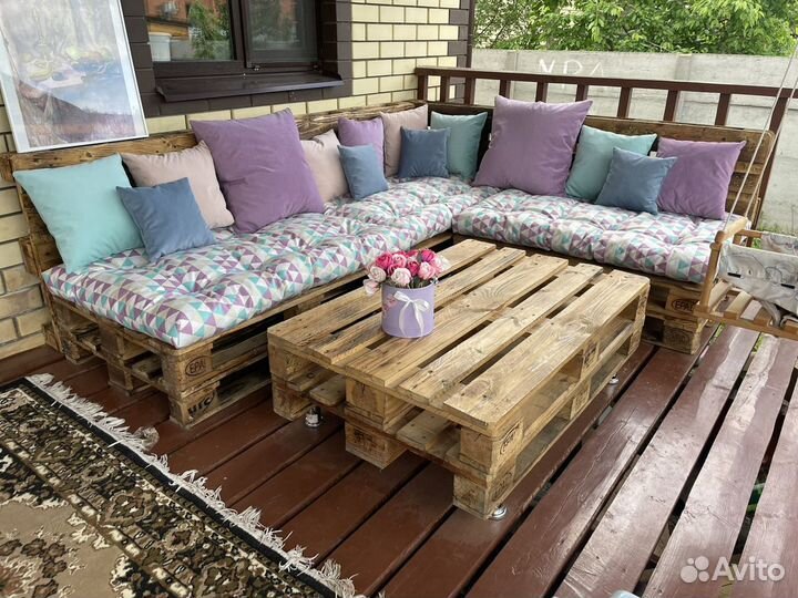 Подушки на летнюю мебель