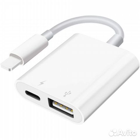 OTG Lightning USB Cable кабель адаптер переходник