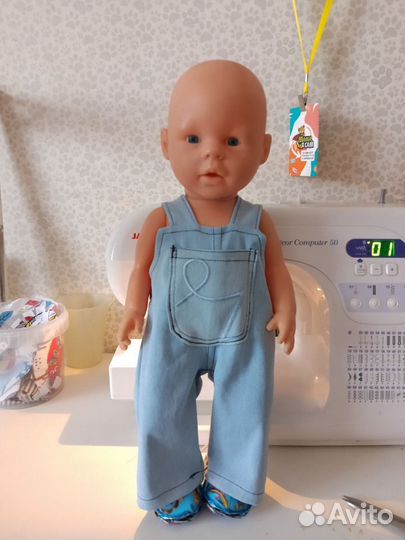 Одежда для куклы беби борн (бон) 43 см