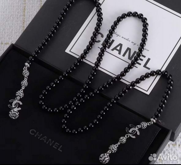 Бусы chanel шанель