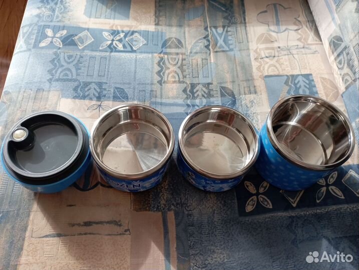 Термос с контейнерами для еды,детский