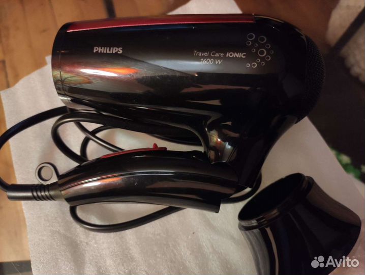 Фен Philips Travel Care Ionic 1600W
