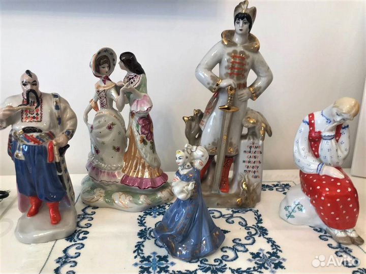 Фарфоровые статуэтки СССР