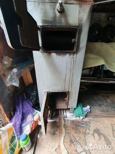 Котел отопительный, дрова или брикеты