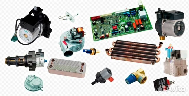 З/Ч для котлов,комплектующие,платы,газ.клапан и др