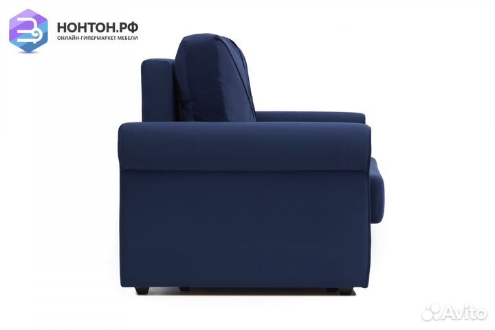 Диван еврокнижка Лира темно-синий