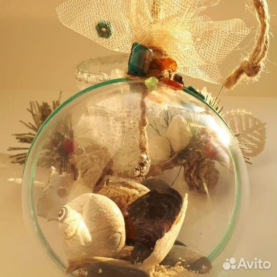 Шар елочный новогодний 