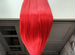 Волосы для наращивания 90 см 200гр красные омбре