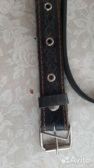 Поводок и ошейник для собаки