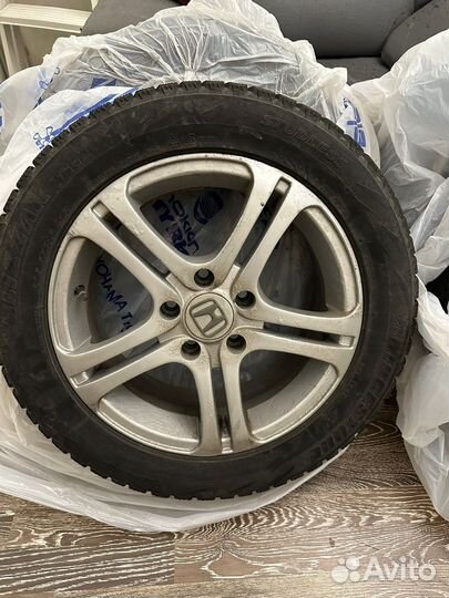 Bridgestone Blizzak WS-60 на литых дисках