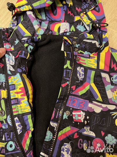 Куртка демисезонная на флисе