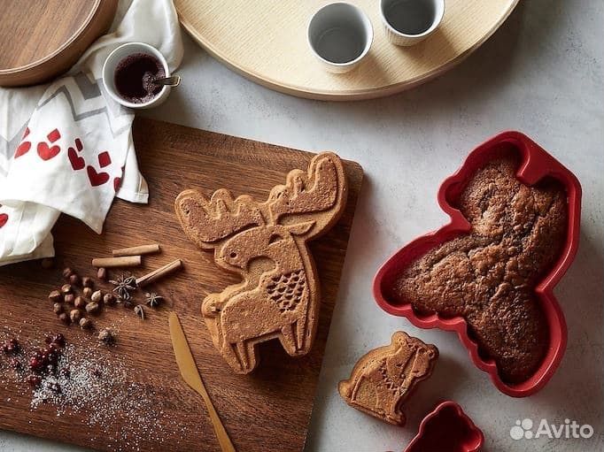 Форма Трафарет выпечка Зверюшки Икеа Икея Бакглад