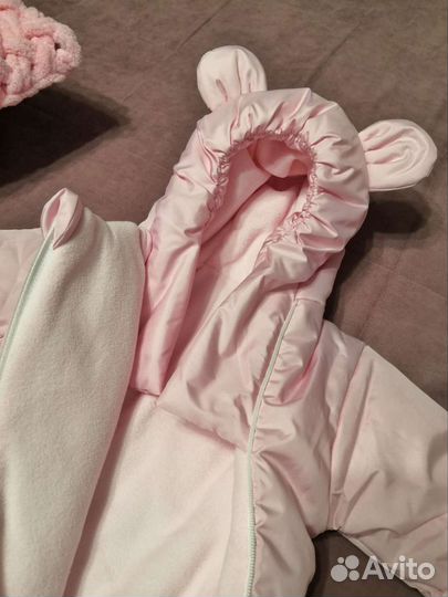 Конверт на выписку для девочки Зима