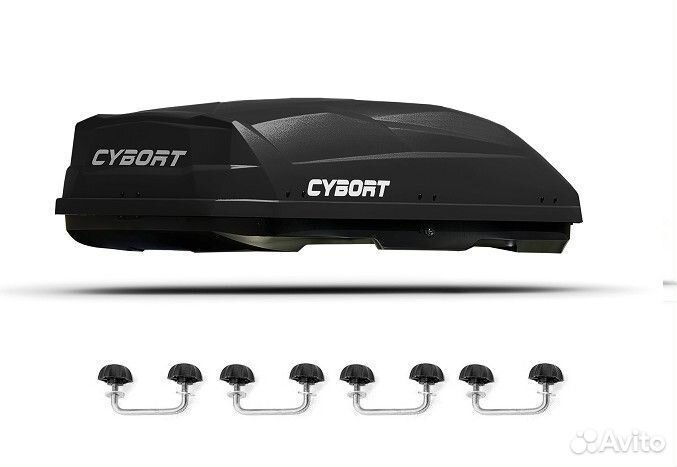 Багажный бокс cybort Enzo 530 186x82x46 см (2-х ст