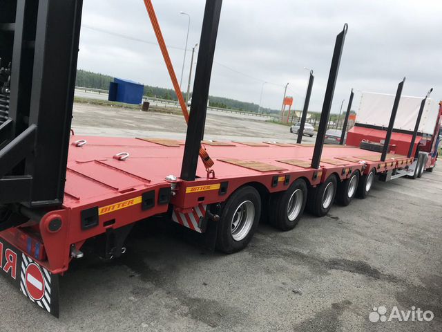 Полуприцеп трал (тяжеловоз) Saab 9891, 2023