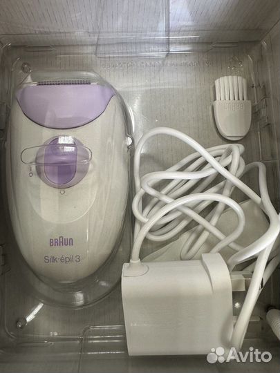 Эпилятор Braun 3170 Silk-epil 3, белый/лиловый