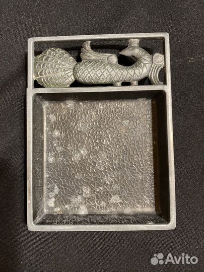 Пепельница старинная чугун