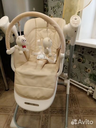 Электрокачели 2в1