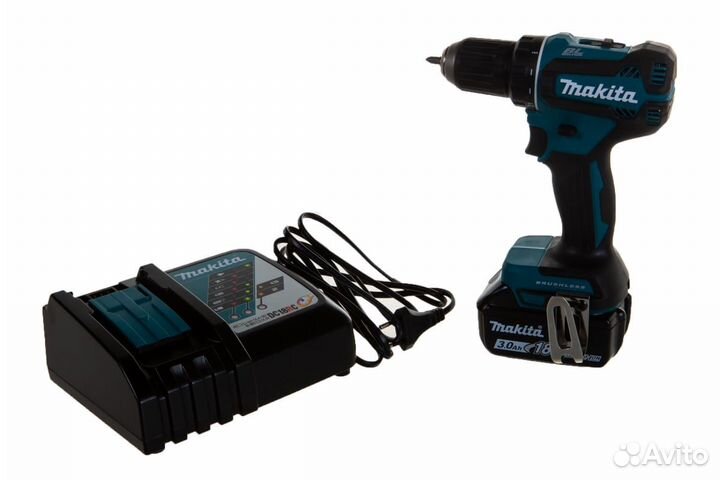 Аккумуляторная дрель-шуруповерт Makita LXT DDF485R