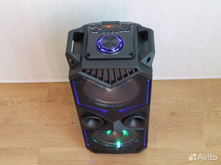 Мощная блютуз колонка 30 Ватт (новая модель)
