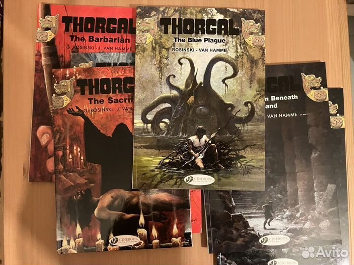 Thorgal 16-21 тома на английском